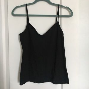 H&M BLACK SPAGHETTI STRAP TANK TOP